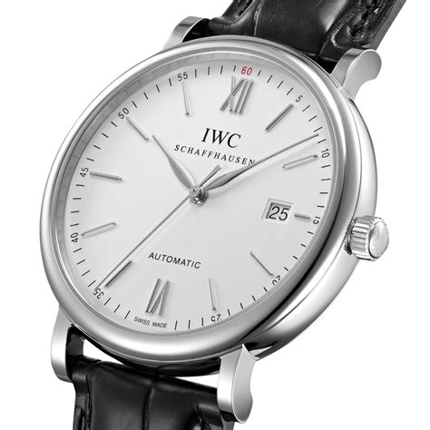 iwc portofino automatic acciaio quadrante nero iw3656311|IWC Schaffhausen Portofino Automatic (IW356501) .